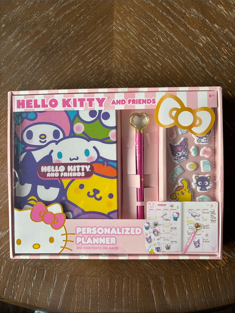 Hello Kitty & Friends Personalized Planner/any year 80 pages